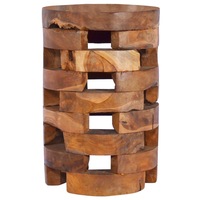 Beside Cabinet 30x30x45 cm Solid Teak Wood vidaXL