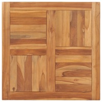 Table Top Solid Teak Wood 70x70x2.5 cm vidaXL