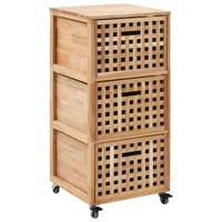 Bathroom Cabinet 41x41x91 cm Solid Walnut Wood vidaXL