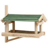 Bird Feeder Solid Wood 35x29.5x21 cm vidaXL