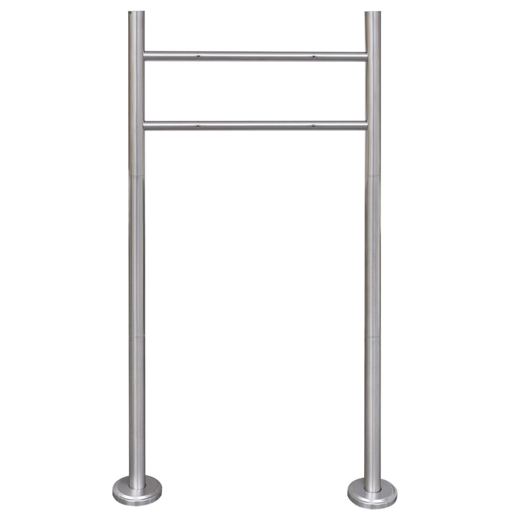 Stainless Steel Stand for Mailbox vidaXL