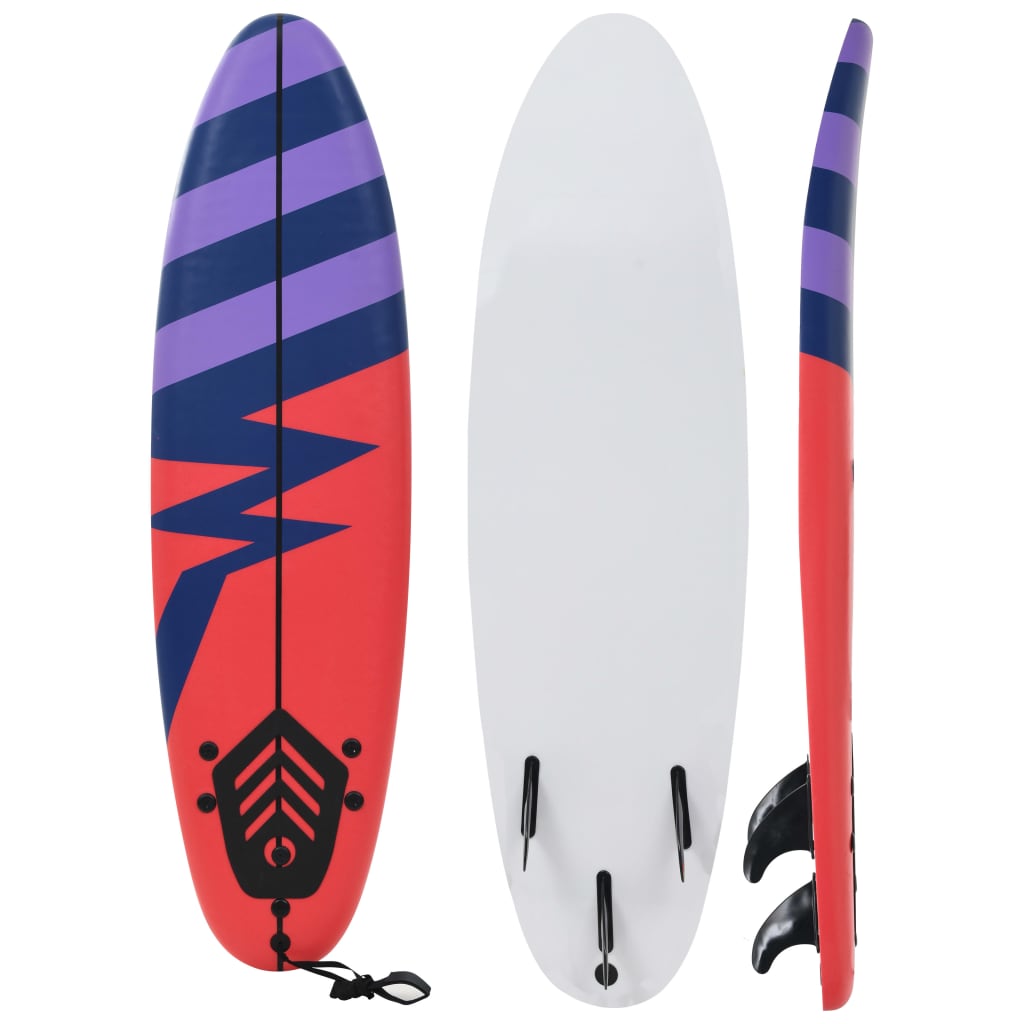 Surfboard 170 cm Stripe vidaXL