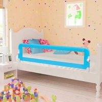 Toddler Safety Bed Rail 150 x 42 cm Blue vidaXL