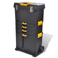 Tool Case Chest Tool Trolley Portable vidaXL
