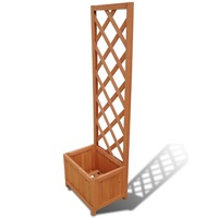 Trellis Planter 40 x 30 x 135 cm vidaXL