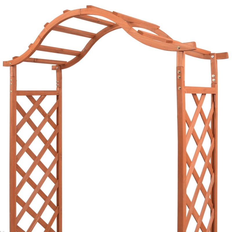 Buy Trellis Rose Arch with Planters 180x40x205 cm vidaXL MyDeal
