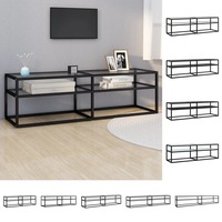 TV Cabinet Tempered Glass TV Stand HiFi Cabinet Multi Colours/Sizes vidaXL