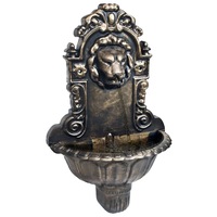 Wall Fountain Lion Head Design Bronze vidaXL