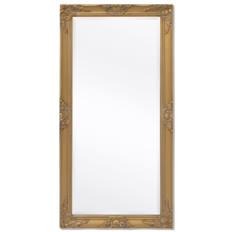 Buy Wall Mirror Baroque Style 120x60 cm Gold vidaXL - MyDeal