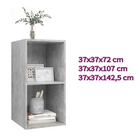 Wall-mounted TV Cabinet Entertainment Centre Living Room Engineered Wood vidaXL