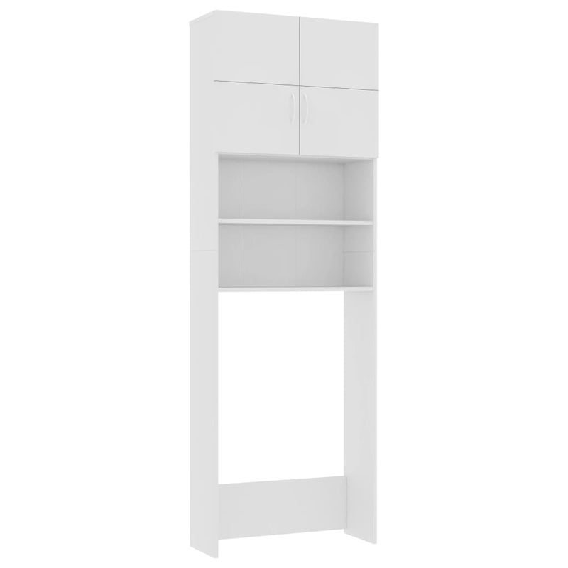 Buy Washing Machine Cabinet White 64x25.5x190 cm Engineered Wood vidaXL ...