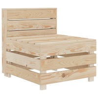 Garden Pallet Sofa Wood vidaXL