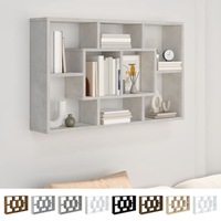 Wall Shelf Engineered Wood Floating Display Rack Ledge Multi Colours vidaXL