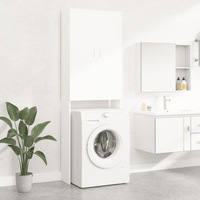 Washing Machine Cabinet White 64x25.5x190 cm vidaXL