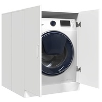 Washing Machine Cabinet White 71x71.5x91.5 cm vidaXL
