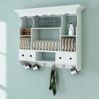 Wooden Kitchen Wall Cabinet White vidaXL