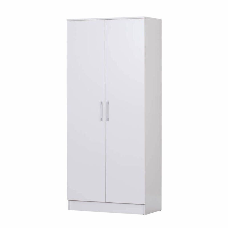 Buy Multi-Purpose Broom Cupboard - 2 Door - 80x180cm - MyDeal