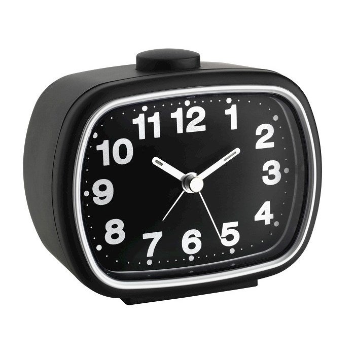 TFA Germany Electronic Alarm Clock - Black - 11cm