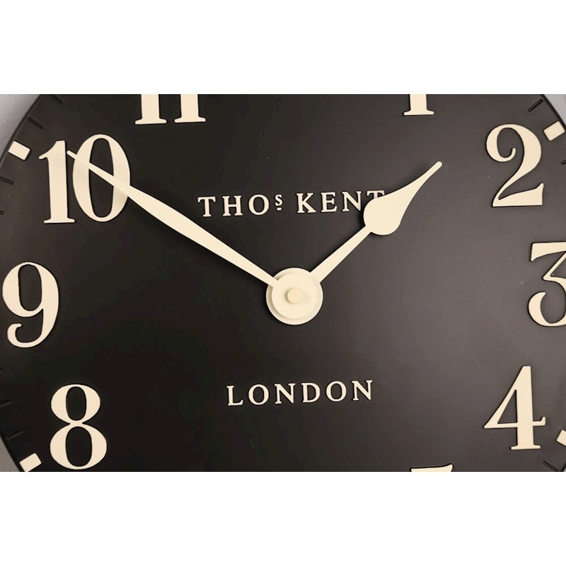 Buy Thomas Kent 30.5cm Resin Arabic Wall Clock Black MyDeal