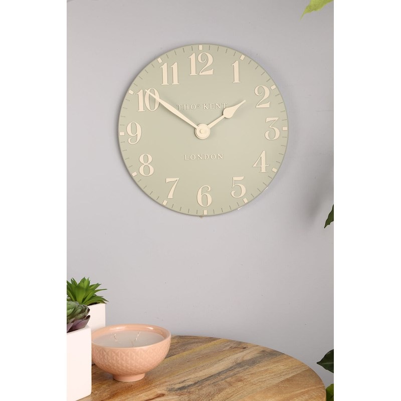 Buy Thomas Kent 30cm Arabic Wall Clock Duck Egg Blue MyDeal