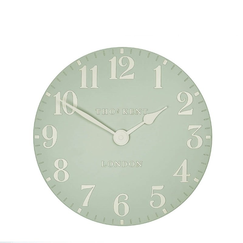 Buy Thomas Kent 30cm Arabic Wall Clock Duck Egg Blue MyDeal