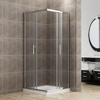 Sliding Corner Shower Screen Enclosure 800x800mm