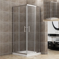 Sliding Corner Shower Screen Enclosure 900x900mm