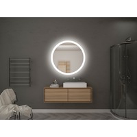 ELEGANT Bathroom LED Mirror Round Wall Mirror Light Decor Decorative Mirrors Sensor Switch 620x620mm