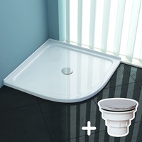 ELEGANT Round Shower Waste Chrome-plating Fits Australian Standard Shower Base