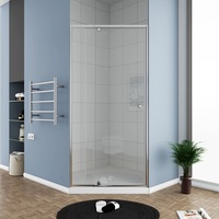 ELEGANT Semi-Frameless Shower Screen Pivot Door 1000x1900mm