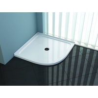 ELEGANT Curved Durable Acrylic Fiberglass Shower Bases 1000x1000mm
