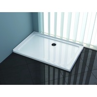 ELEGANT Rectangle Durable Acrylic Shower Base Shower Tray 151.5x91.5cm