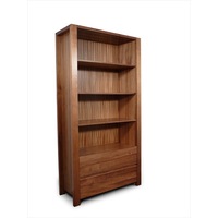 Lumino Tasmanian Blackwood 2 Drawer Bookcase