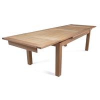 Tasmanian Oak 1500-2500 Extension Dining Table