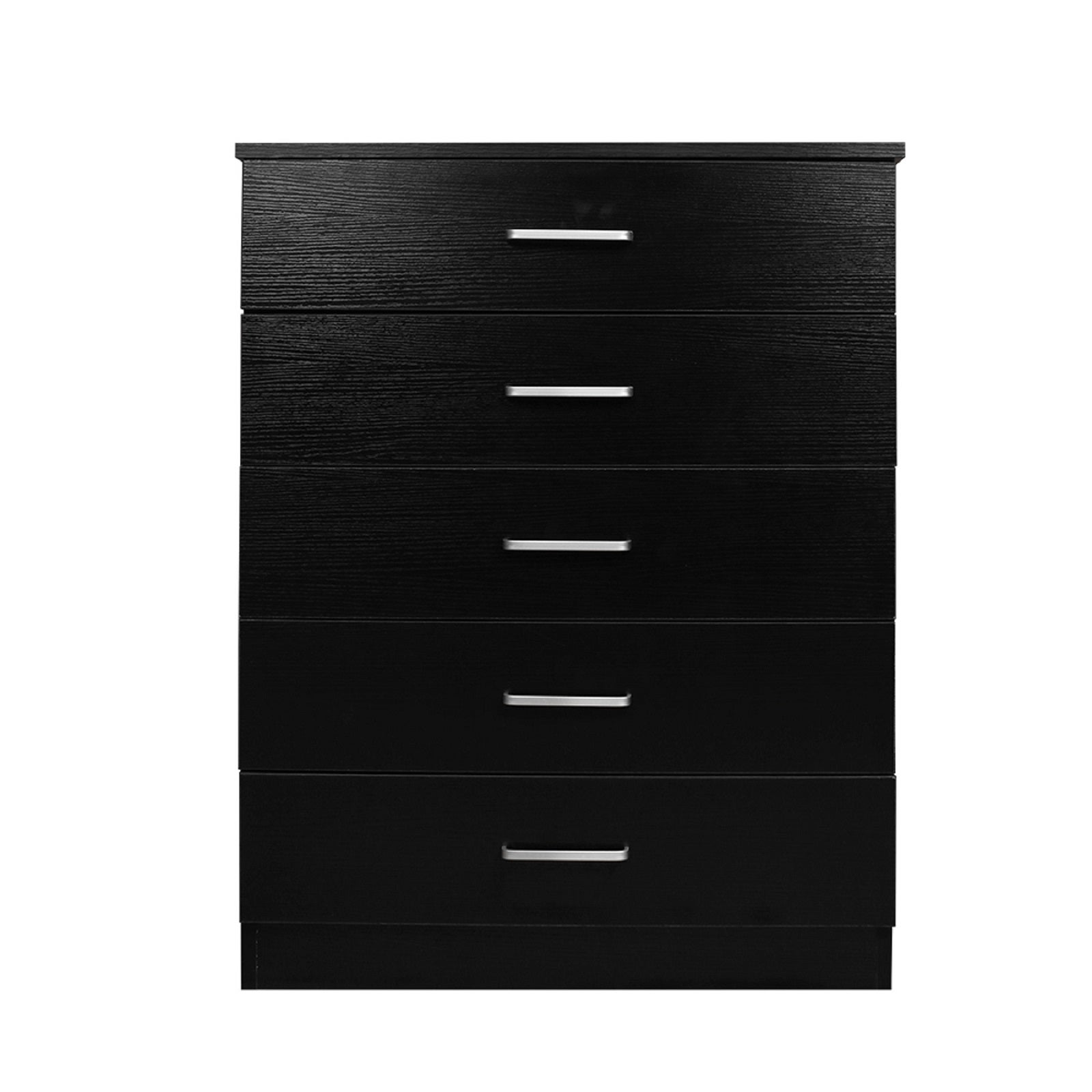 HEQS 5 Drawers Chest(1 Handle)-Black