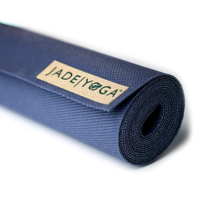 Buy Jade Yoga Voyager Mat - Midnight - MyDeal