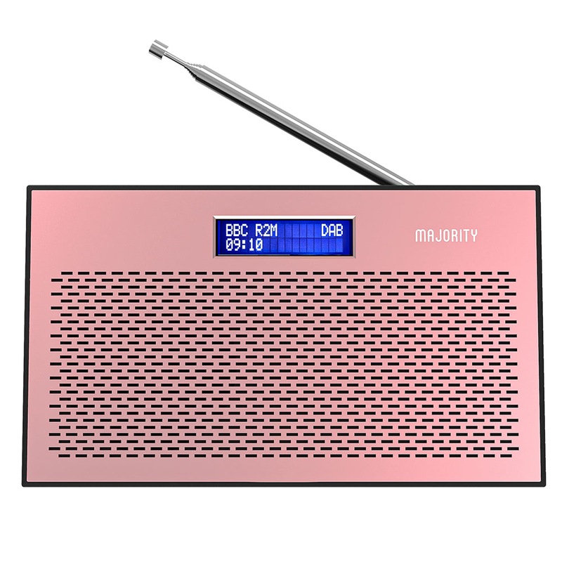 Buy Majority Histon Compact DAB & FM RadioRose MyDeal