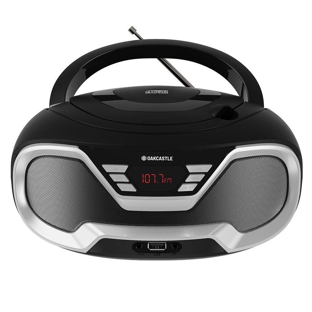 Buy Majority Oakcastle CD200 Portable Bluetooth CD Player Black MyDeal Buy Majority Oakcastle CD200 Portable Bluetooth CD Player Black MyDeal