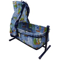 Aussie Baby Doll Rocking Bassinet Toy
