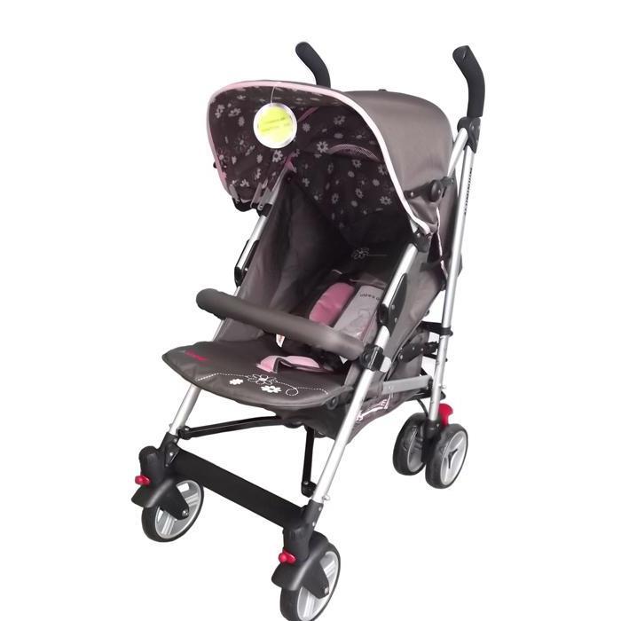 Aussie Baby Elegant Stroller - Floral Pink