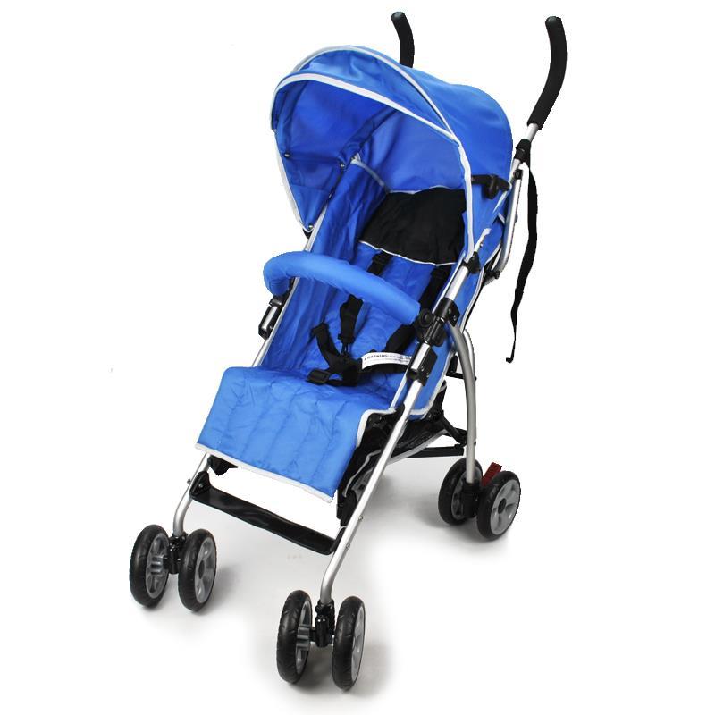 Aussie Baby Light Weight Two Position Layback Stroller - Blue
