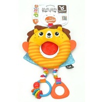 BenBat Dazzle Friends Clip On Travel Toy - Lion