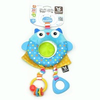 BenBat Dazzle Friends Clip On Travel Toy - Owl