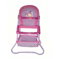 Deluxe Pink Doll High Chair