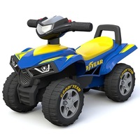 Goodyear Blue Toddler Ride-On Sport ATV – Push Mini Quad Bike