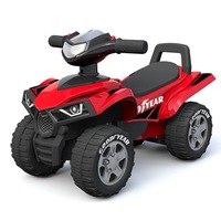 Goodyear Red Toddler Ride-On Sport ATV – Push Mini Quad Bike