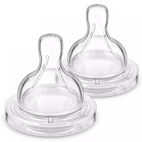 Philips Avent Slow Flow Airflex Anti-colic Teat 1m+ (2 pack)