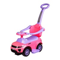 Range Rover-Inspired Kids Ride On Car with Music - Pink