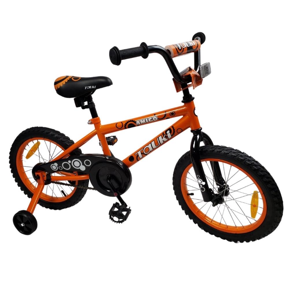 Supermax Amigo 16 Inch Kids Push Bike - Orange
