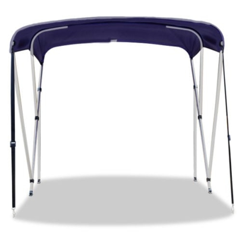 Buy 3 Bow Boat Bimini Top, Rear Poles MyDeal